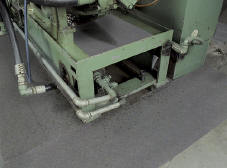 Our Absorbent Rolls catch all overspray for easy cleanup!