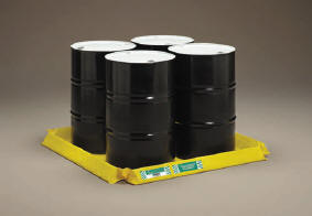 portable drum spill containment