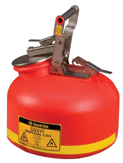 2-Gal Liquid Waste Container, Red Poly (replaces A1519E) - manufacturer product image 2