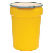 30 Gallon Lab Pack, Yellow, Metal Lever Lock - Hazardous Waste Containers