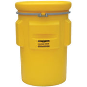 95-Gallon Salvage Drum, Metal Band w/ Bolt - Hazardous Waste Containers