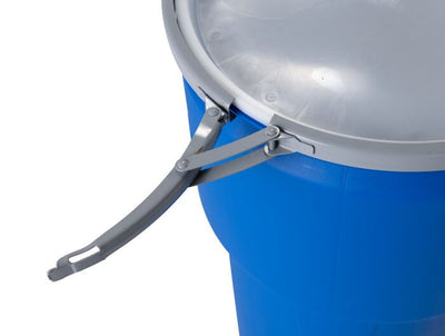 14 Gallon Lab Pack, Blue, Metal Lever Lock - manufacturer product image 4