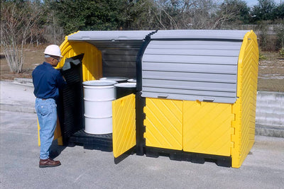 8-Drum Outdoor Drum Storage No Drain Plug - manufacturer product image 1
