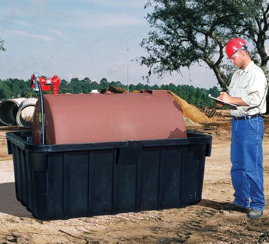 containment tank with 500 gallon capacity