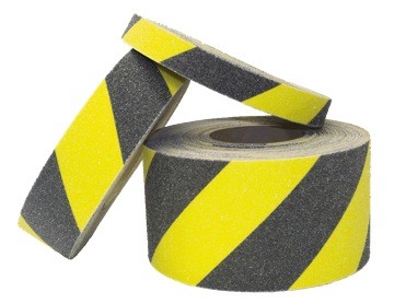 Anti-slip rubber ribbed tape