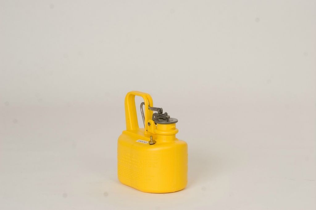 poly lab containers yellow