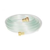 Hose for roof/pipe leak diverter kits