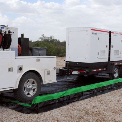 collapsible wall containment berm