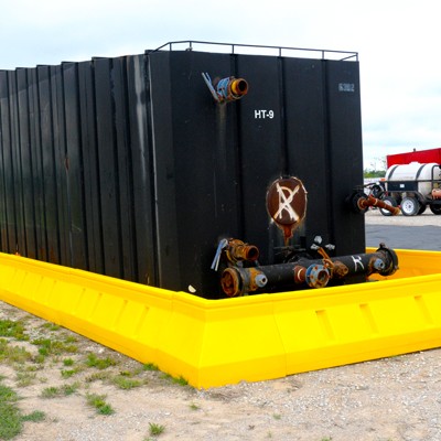 modular spill containment wall