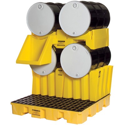 55-gallon drum stacking system