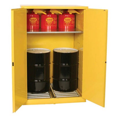 60-gallon drum storage cabinet