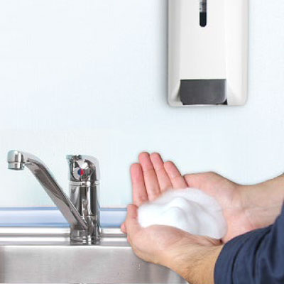 foaming soap dispenser