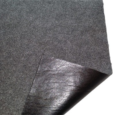 absorbent polypropylene felt material paint mat with anti-slip foil