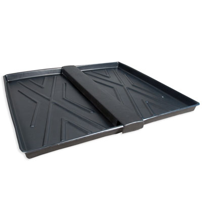 36 Length x 18 Width x 2 Height Pack of 2 Eagle 1677 HDPE Containment Utility Tray 