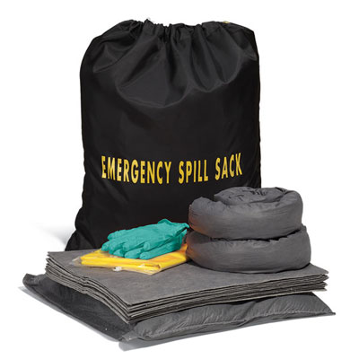 Drawstring Sack Universal Spill Cleanup Kit