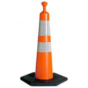 28in traffic delineator cone