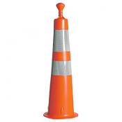 28in traffic delineator cone stem