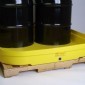4-Drum Economy Spill Pallets - Without Grates