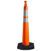 42in 30lb traffic delineator cone