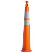 42in traffic delineator cone stem