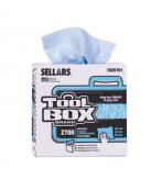 Blue Shop Towels 100 Ct Wiper Pop-Up Box