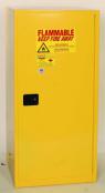 60-Gal Manual 1-Door Yellow Flammables Cabinet