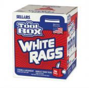 White Shop Towel Rags Center-Pull Box