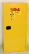 60-Gal Self-Closing 1-Door Yellow Flammables Cabinet