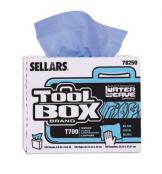 WaterWeave Interfold Blue Solvent Wipers 8-BOXES
