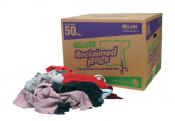 Colored Fleece Rags, 50lb-Box