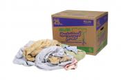 Colored Turkish/Terry Towel Rags-25lb box