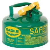 1-Gal Combustibles Safety Can NO Funnel, Green