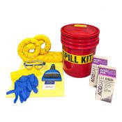 5-Gal Bucket Battery Acid Spill Kit (ASKBA-BUCKET-DRYP)