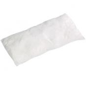 AWPIL818S white 8in x 18in oil only absorbent pillow 