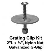 Fiberglass Step Cover Fastener Grating Clip Kit