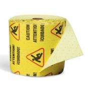 Caution Mat - Absorbent Rolls for Water, Medium Weight 1 roll