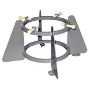 Bench Mount 5in Gas Cylinder Ring Stand A35328J