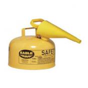 2-Gal Diesel Fuel Container WITH Funnel, Yellow