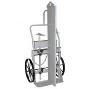 Double Cylinder Firewall Hand Truck 20in Steel Wheels, Hoist Ring, Tool Box A35048J