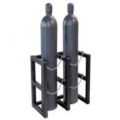 double gas cylinder storage rack A35100J