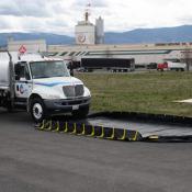 Drive Through Secondary Spill Containment Berm