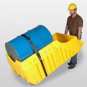 3-in-1 Single Drum Containment Cart, 66-Gal Capacity