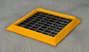 4-Drum Flexible Spill Pallet - With Grates