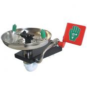 stainless bowl eyewash station