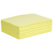 Hazmat chemical absorbent pads heavy weight AYPB50HS