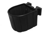 Black IBC Spill Pallet Bucket Shelf for 5 Gal Bucket for items A1140U-A1147U