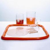 Lab Spill Containment Dike Tabletop, Orange