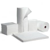 oil absorbent pads and rolls
