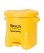 10 Gallon Oily Waste Can, Yellow