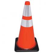 28in orange PVC traffic cone